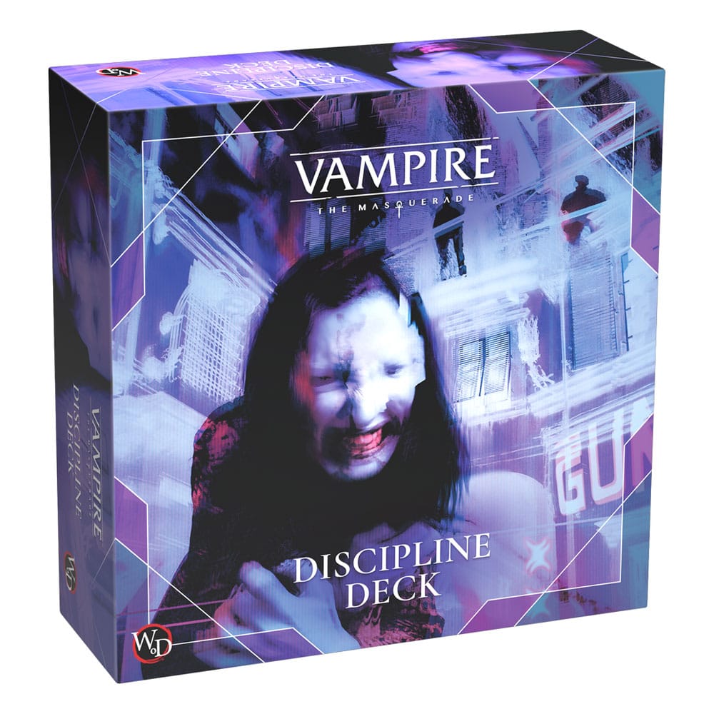 Renegade Game Studios Discipline Deck Vampire The Masquerade 5th Edition RPG Card Game Accessory