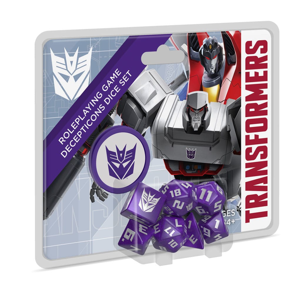 Transformers Dice Set Decepticon RPG