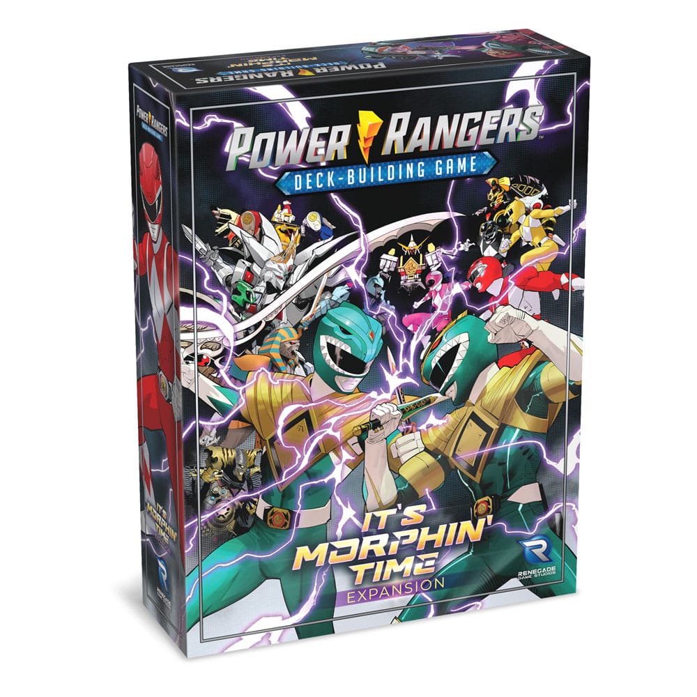 Power Rangers Card Game Deck-Building It's Morphin' Time Expansion English Version
