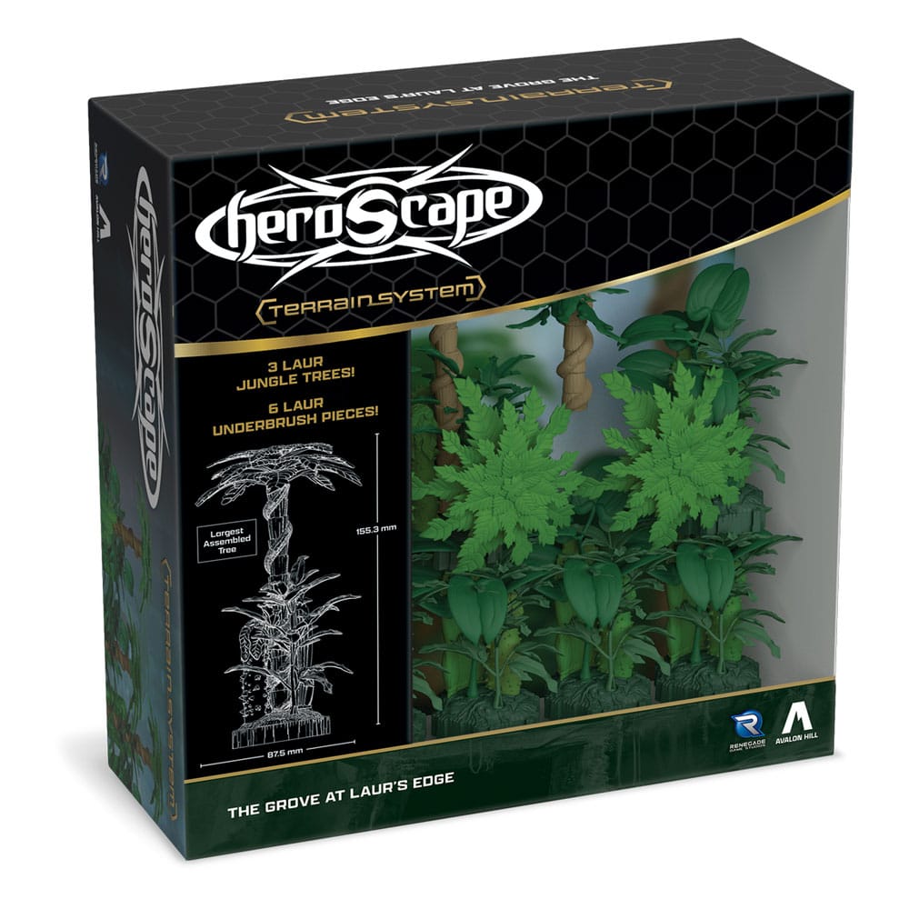 Heroscape The Grove at Laurs Edge Terrain Expansion English Version