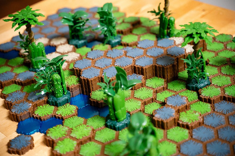 Heroscape The Grove at Laurs Edge Terrain Expansion English Version