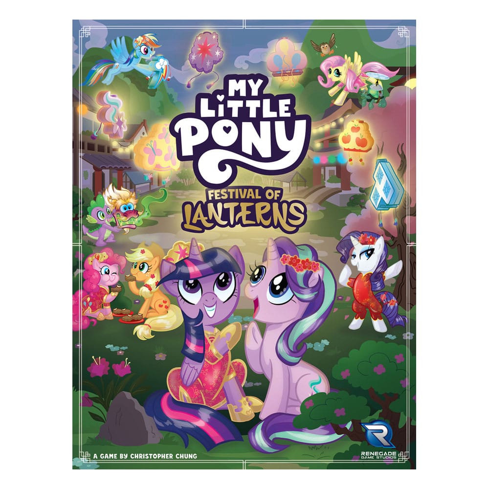 My Little Pony Festival of Lanterns Tile Placement Game English Version