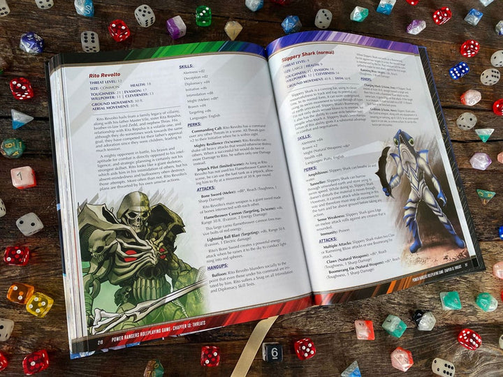 Power Rangers RPG Core Rulebook English Version