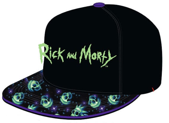 Rick and Morty Baseball Cap with Neon Logo