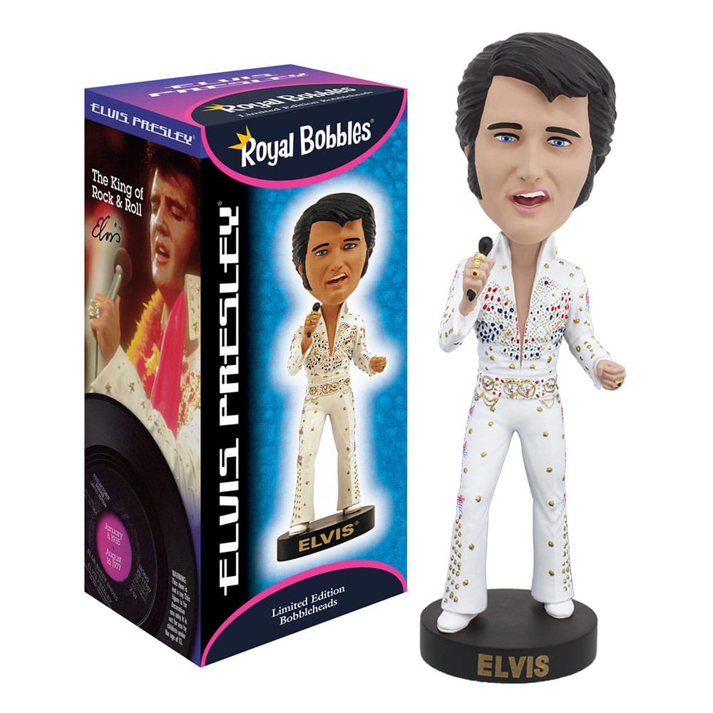Elvis Presley Bobblehead Eagle Suit Aloha from Hawaii 20CM