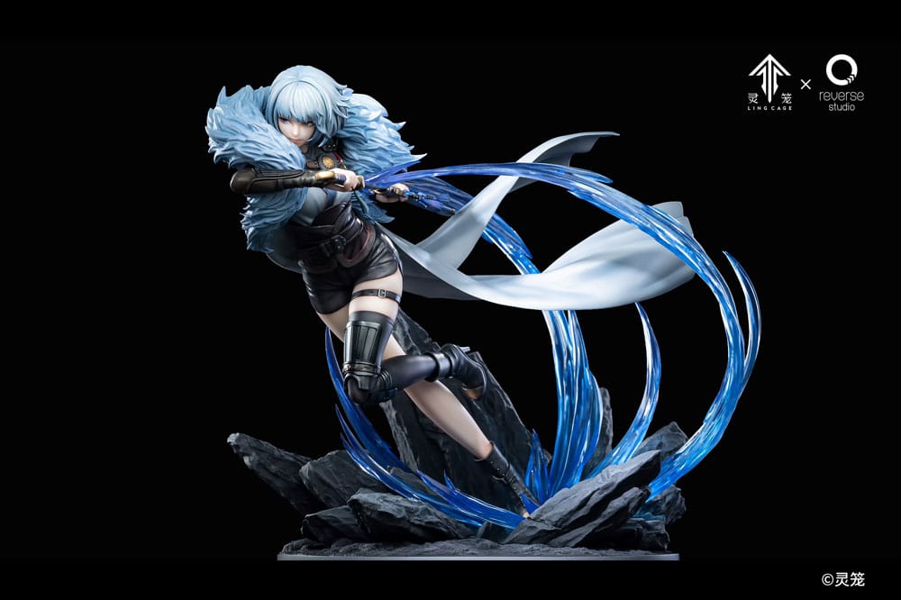 Bai Yuekui Ling Cage Incarnation Statue 1 7 Scale 25 cm