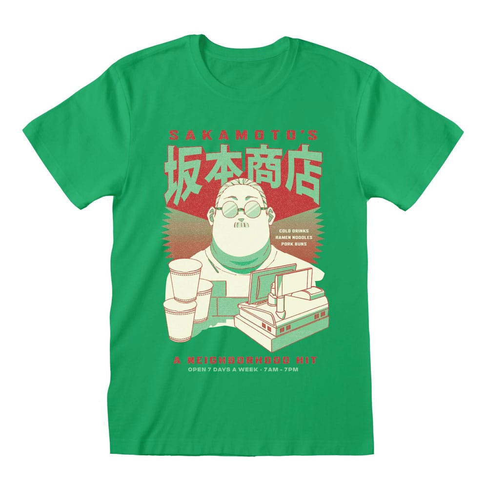 Sakamoto Days Greens T Shirt Size XL