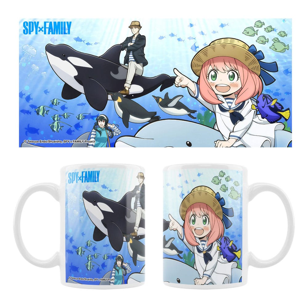 Spy x Family Sea Animals Ceramic Mug Anime
