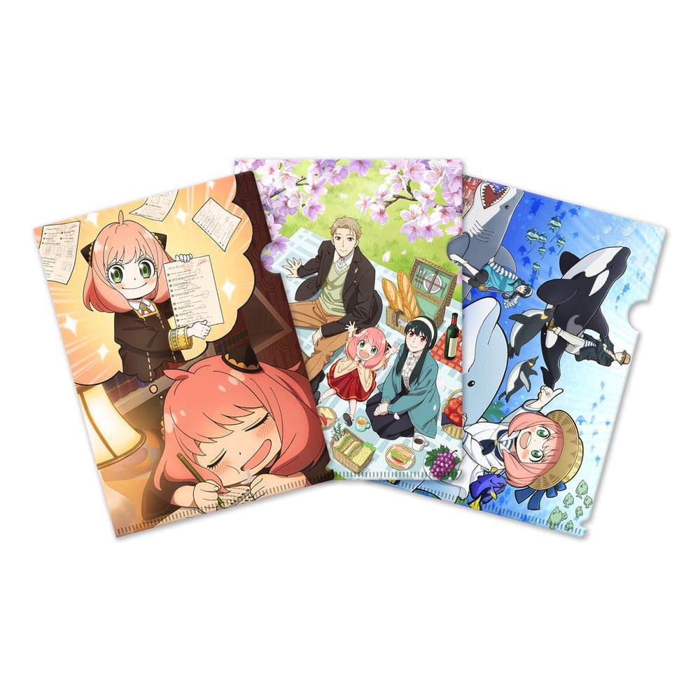 Spy x Family Characters Clearfile 3 Piece Set Anime
