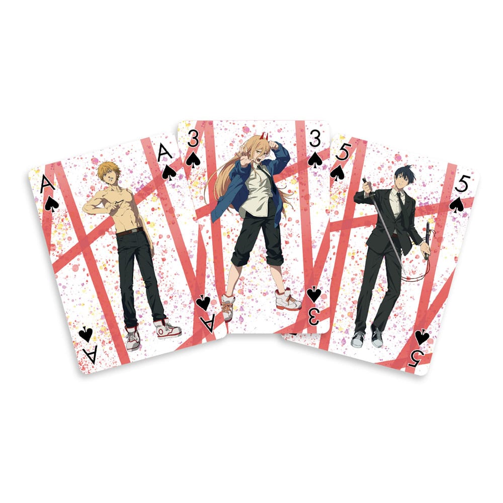 Chainsaw Man Denji Playing Cards Anime