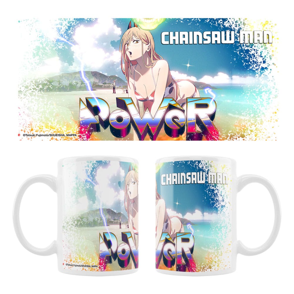 Chainsaw Man Power Ceramic Mug Anime
