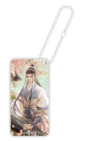 Grandmaster of Demonic Cultivation Spring Season Lan Wangji Acrylic Domino Keychain 6cm