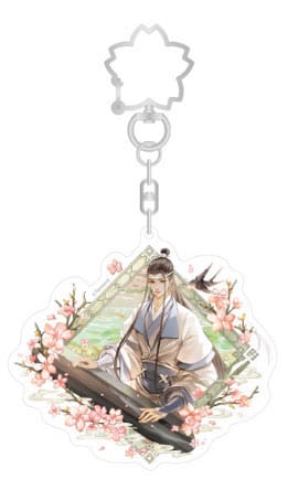 Grandmaster of Demonic Cultivation Spring Season Lan Wangji Acrylic Keychain 7cm