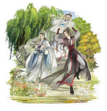 Grandmaster of Demonic Cultivation Summer Season Wei Wuxian Lan Wangji Acrylic Stand 19cm