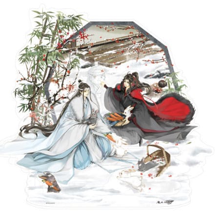 Grandmaster of Demonic Cultivation Winter Season Wei Wuxian Lan Wangji Acrylic Stand 24cm