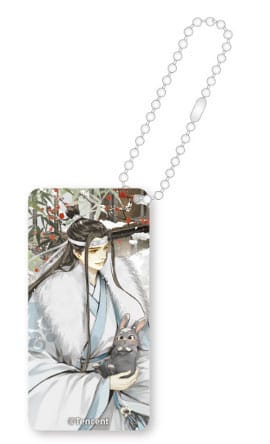 Grandmaster of Demonic Cultivation Winter Season Lan Wangji Acrylic Domino Keychain 6cm