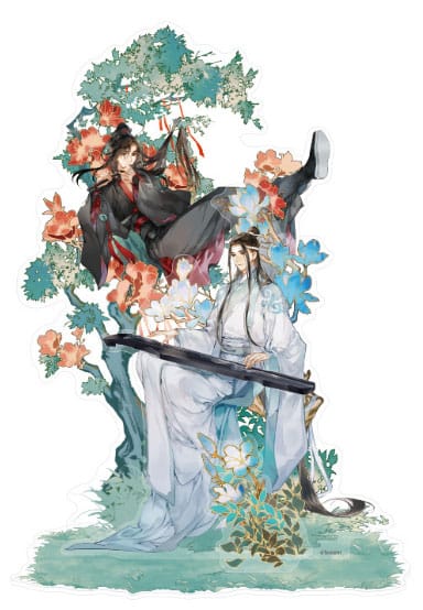 Grandmaster of Demonic Cultivation Wei Wuxian Lan Wangji Lin Lu Wen Ge Acrylic Stand 26cm