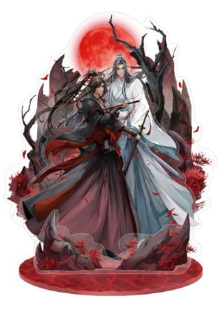 Grandmaster of Demonic Cultivation Wei Wuxian Lan Wangji Fifth Anniversary Acrylic Stand 20cm