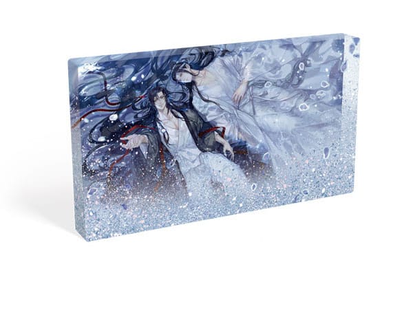 Grandmaster of Demonic Cultivation Wei Wuxian Lan Wangji Galaxy Acryl Block with Glitter 17 x 10cm