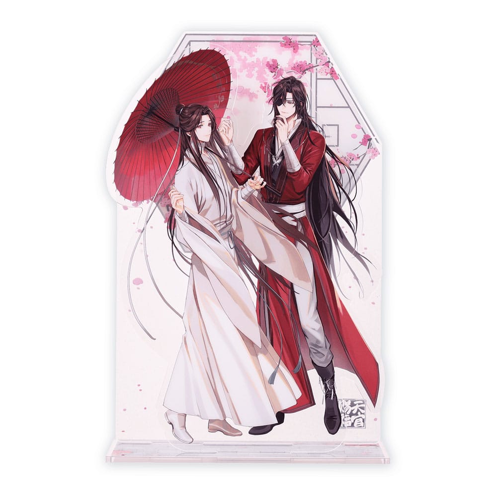 Heaven Officials Blessing Blooming Flowers Enchanted Heart Acrylic Stand 20cm