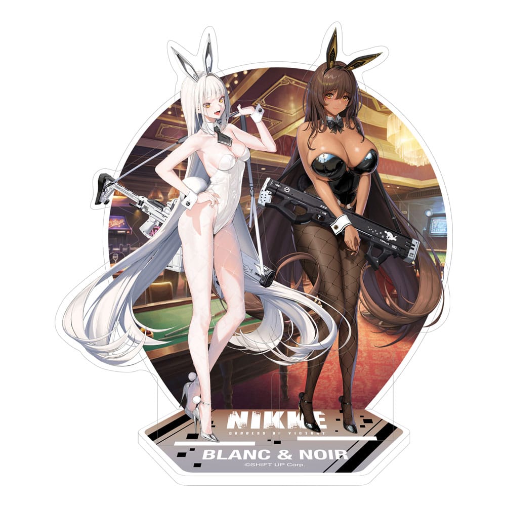 Goddess of Victory Nikke Blanc Noir Acrylic Diorama 18cm