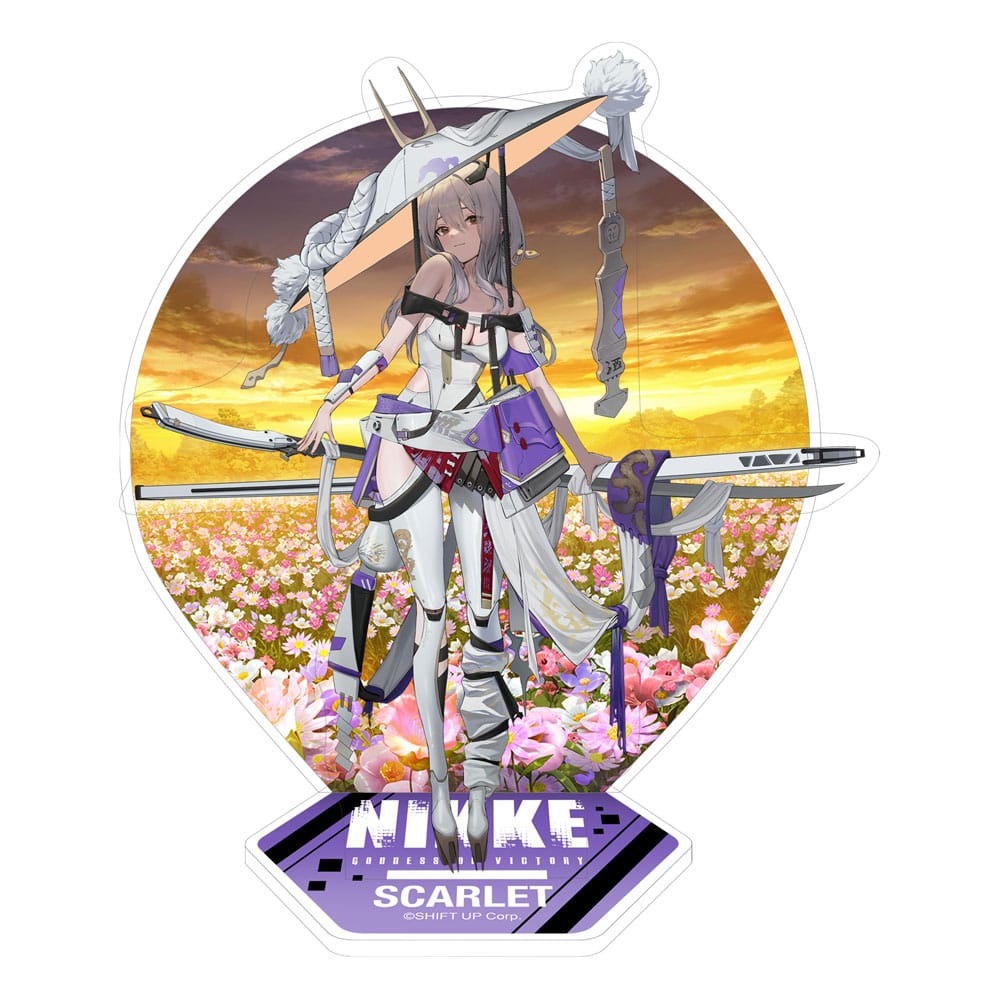 Goddess of Victory Nikke Scarlet Acrylic Diorama 18cm