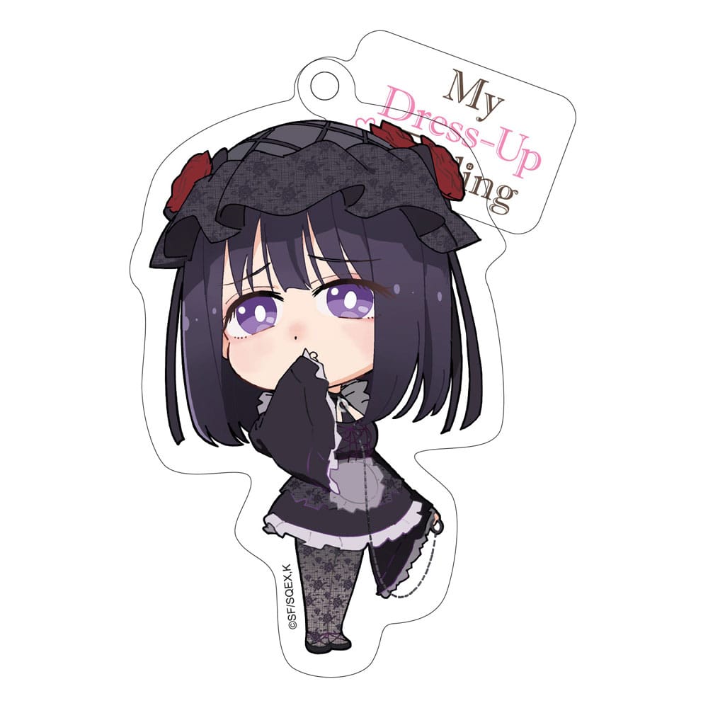 My Dress Up Darling Marin Shizuku Cosplay Anime Keychain Acrylic Chibi Style