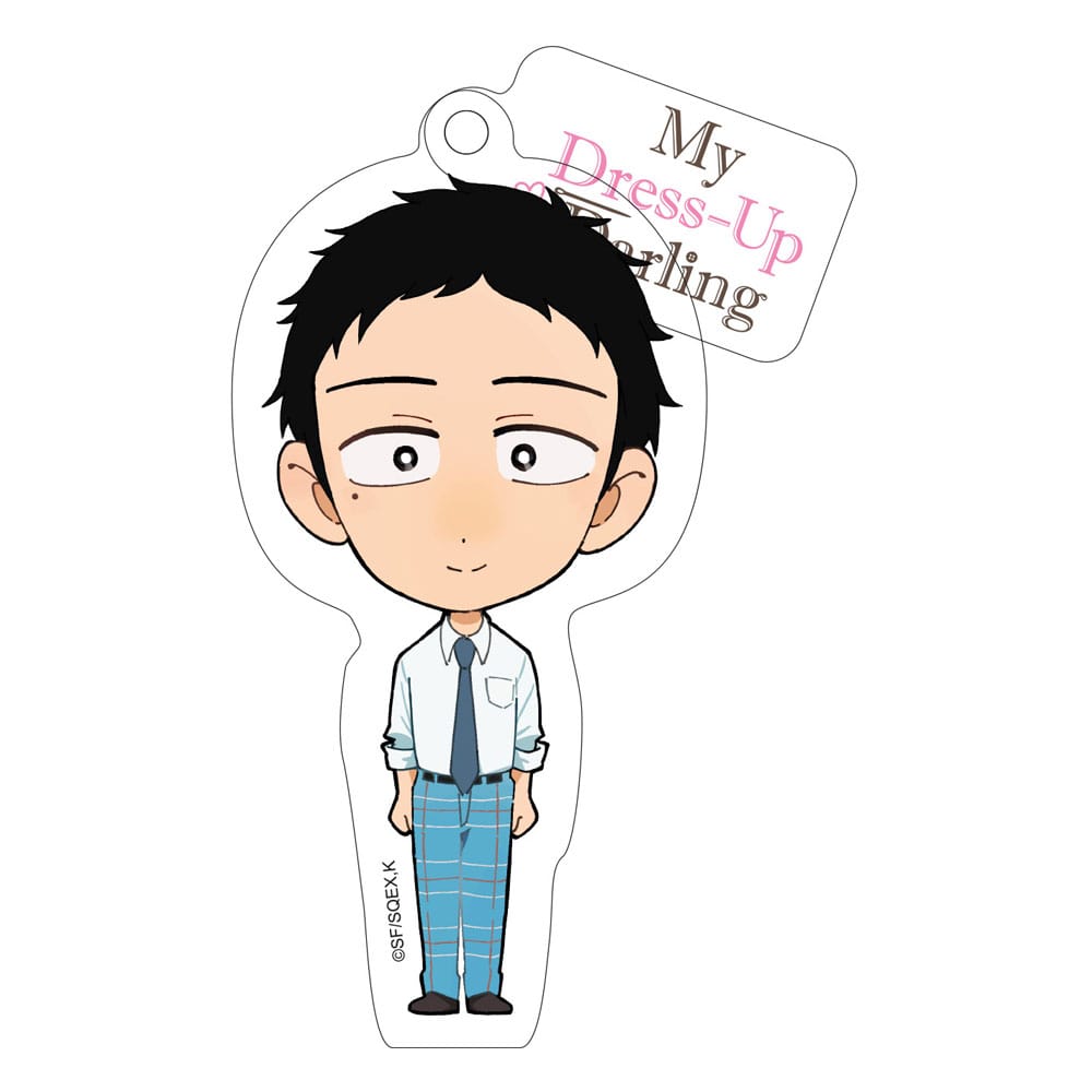 My Dress Up Darling Marin Shizuku Cosplay Chibi Style Acrylic Keychain 8cm