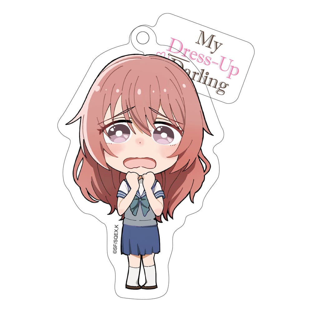 My Dress Up Darling Shinju Chibi Style Acrylic Keychain 8cm