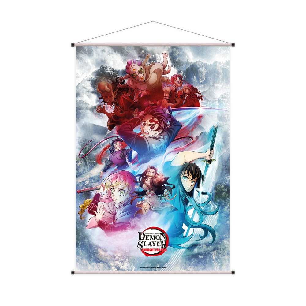 Demon Slayer Swordsmith Village Arc Ver A Wallscroll 60 x 90cm