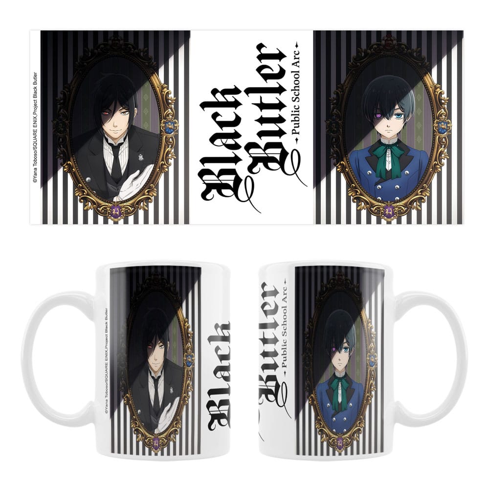 Black Butler Public School Arc Sebastian Ciel Ceramic Mug