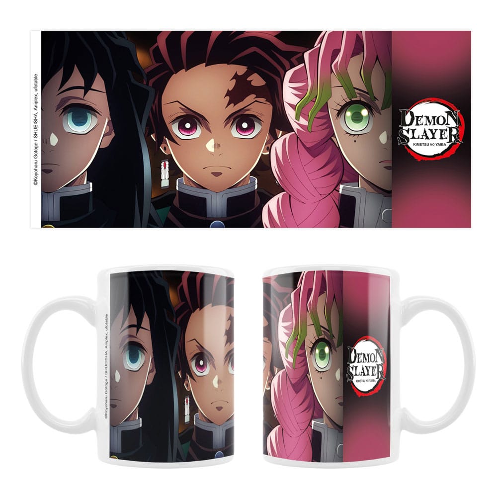 Demon Slayer Kimetsu no Yaiba Tanjiro Mitsuri Muichiro Ceramic Mug