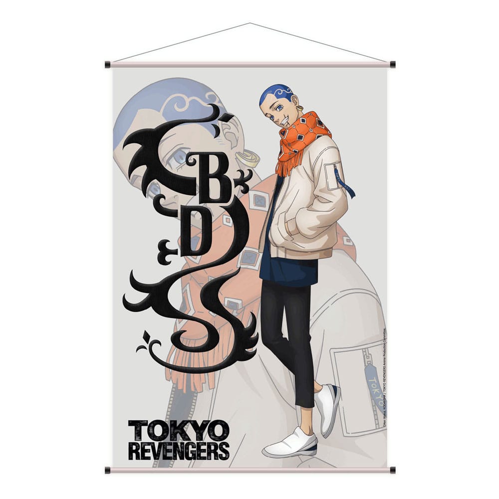 Tokyo Revengers Hakkai Wallscroll 60 x 90 cm