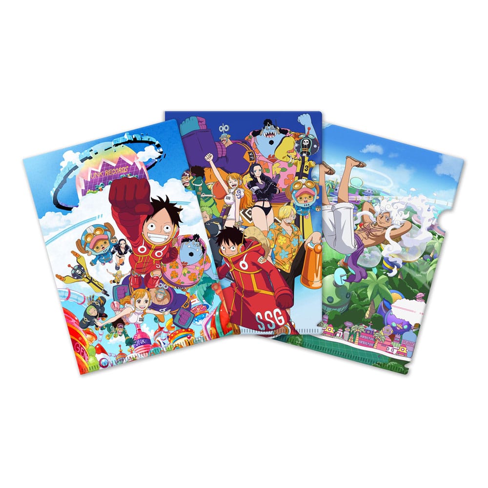 One Piece Egghead Saga Clearfile 3 Set