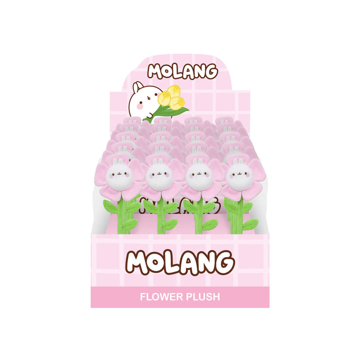 Molang Cute Flower 13" Plush Figures Display (Set of 20)