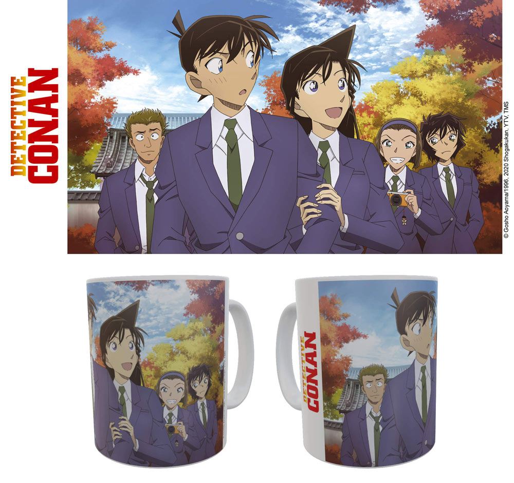 Detective Conan Shinichi and Ran Ceramic Mug