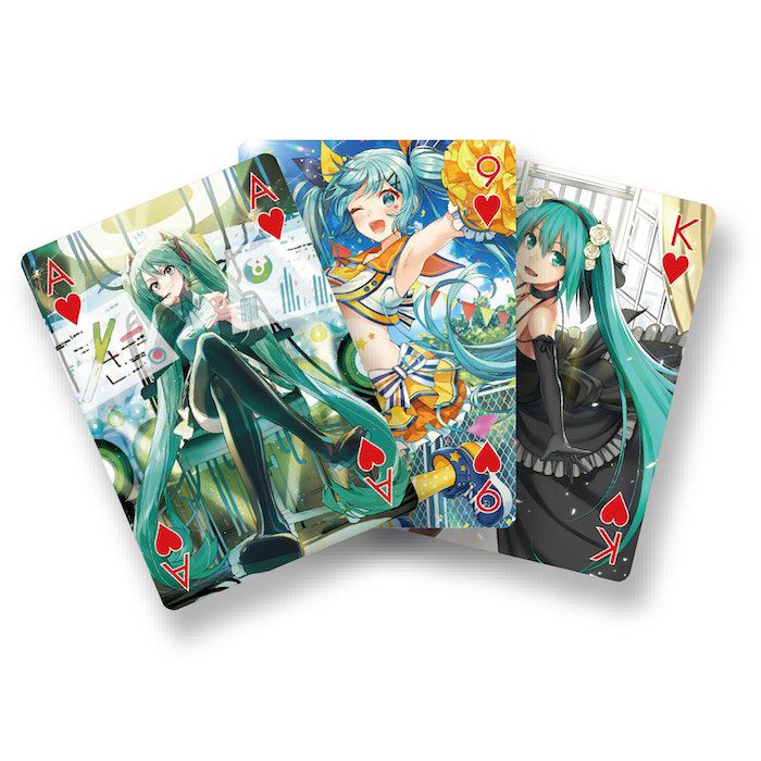 Hatsune Miku Miku Styles Playing Cards