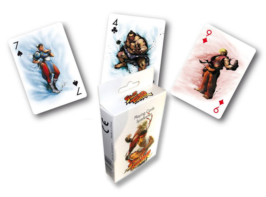 Street Fighter Character Deck Playing Cards