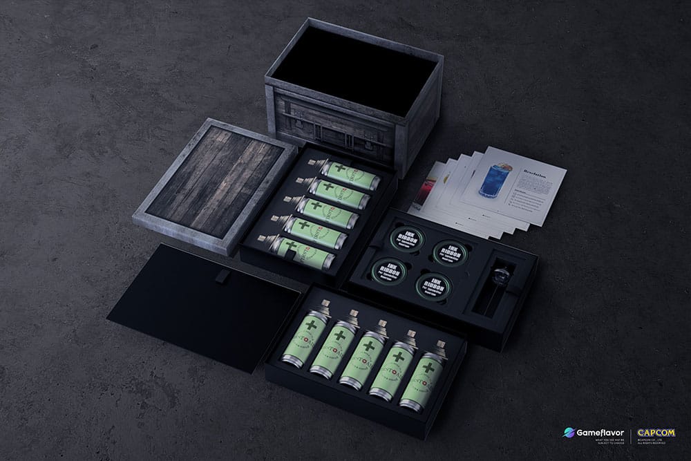 Resident Evil First Aid Spray Collectors Box
