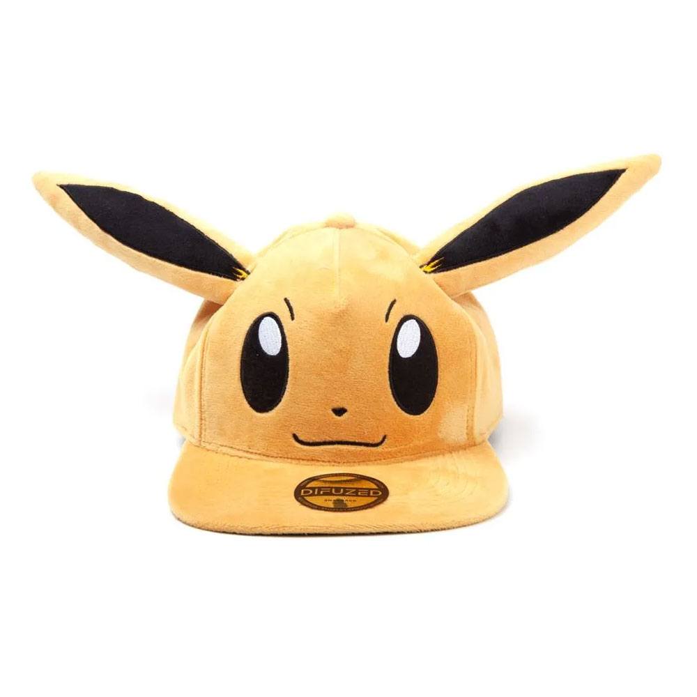 Pokemon Embarrassed Eevee Plush Snapback Cap