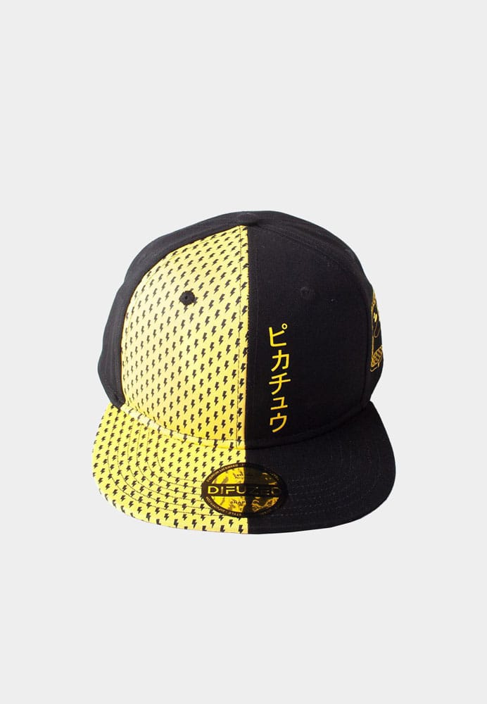 Pokemon Block Pikachu Snapback Cap