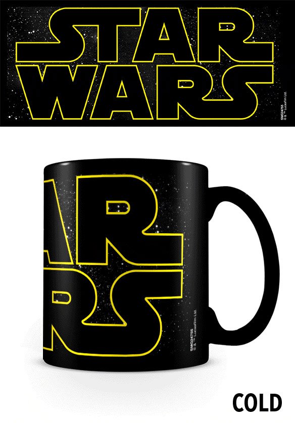 Star Wars Logo Characters Heat Change Mug