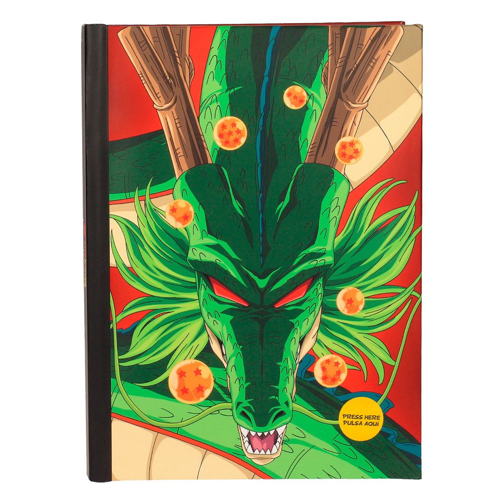 Dragon Ball Z Shenron Dragon Notebook with Light