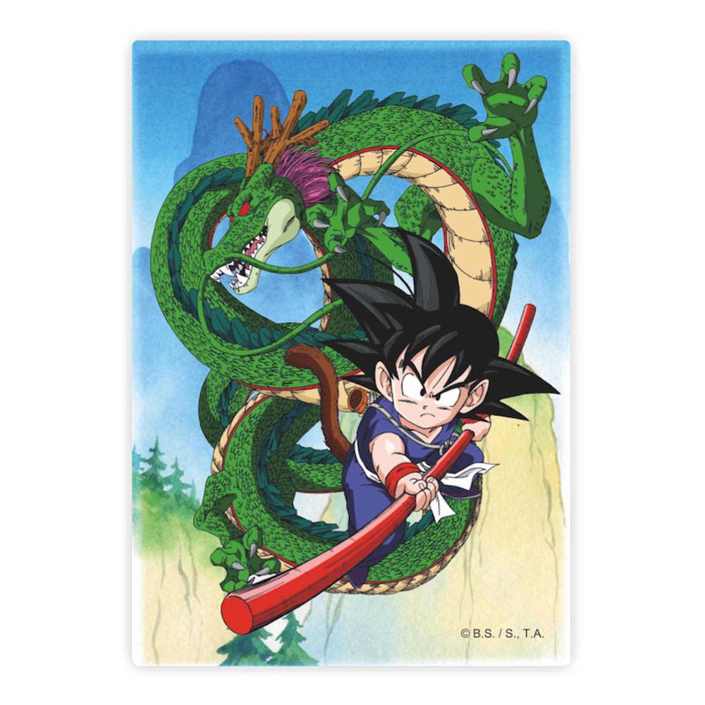 Dragon Ball Magnet Set Featuring Shenron and Goku