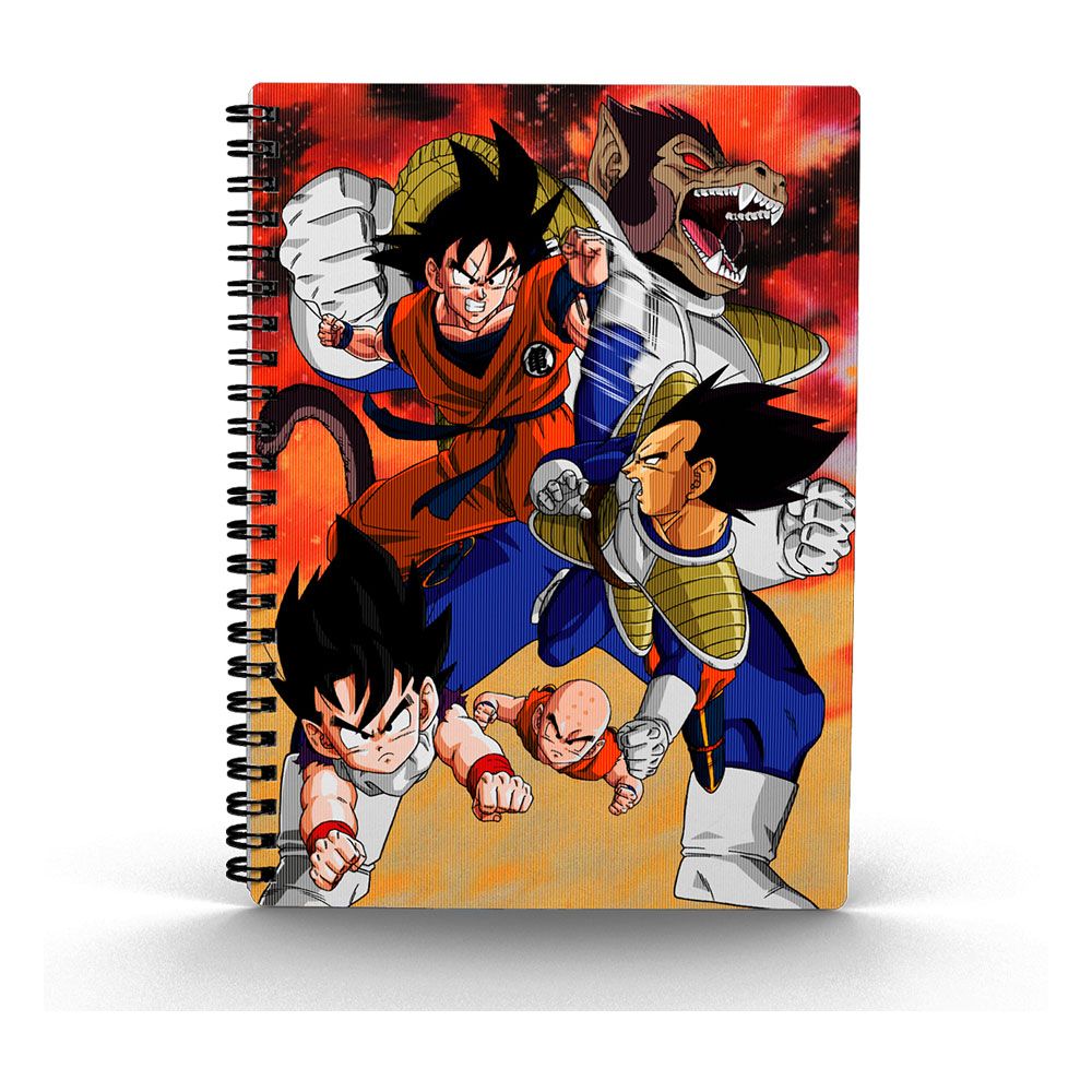 Dragon Ball Z Notebook Goku vs Vegeta 3D Style
