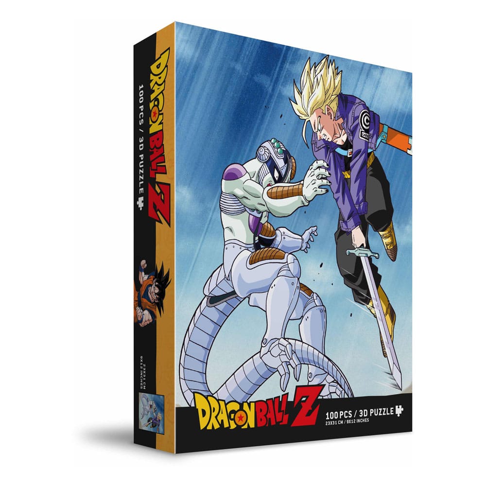 Dragon Ball Z Trunks versus Frieza Jigsaw Puzzle with 3D Effect 100 Pieces