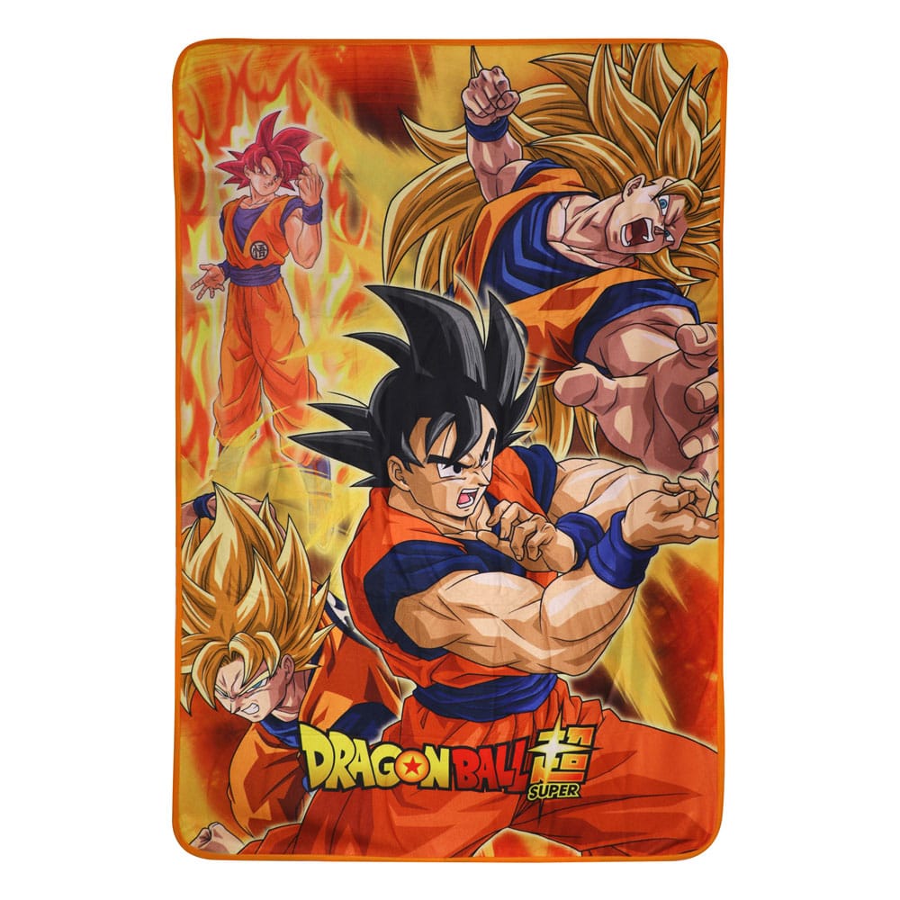 Dragon Ball Super Battle of Gods Goku Fleece Blanket 100 x 150 cm