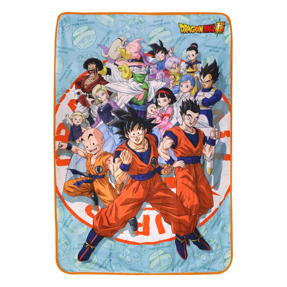 Dragon Ball Super Universe Survival Iconic Characters Fleece Blanket 100 x 150 cm