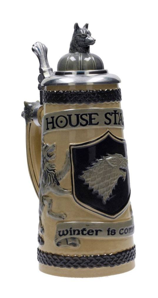 Game of Thrones House Stark Bavarian Beer Stein