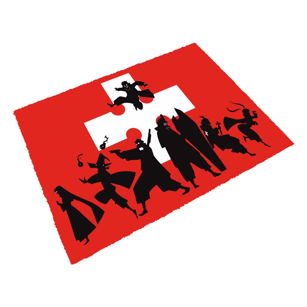 Fire Force Logo Red Doormat 40 x 60 cm